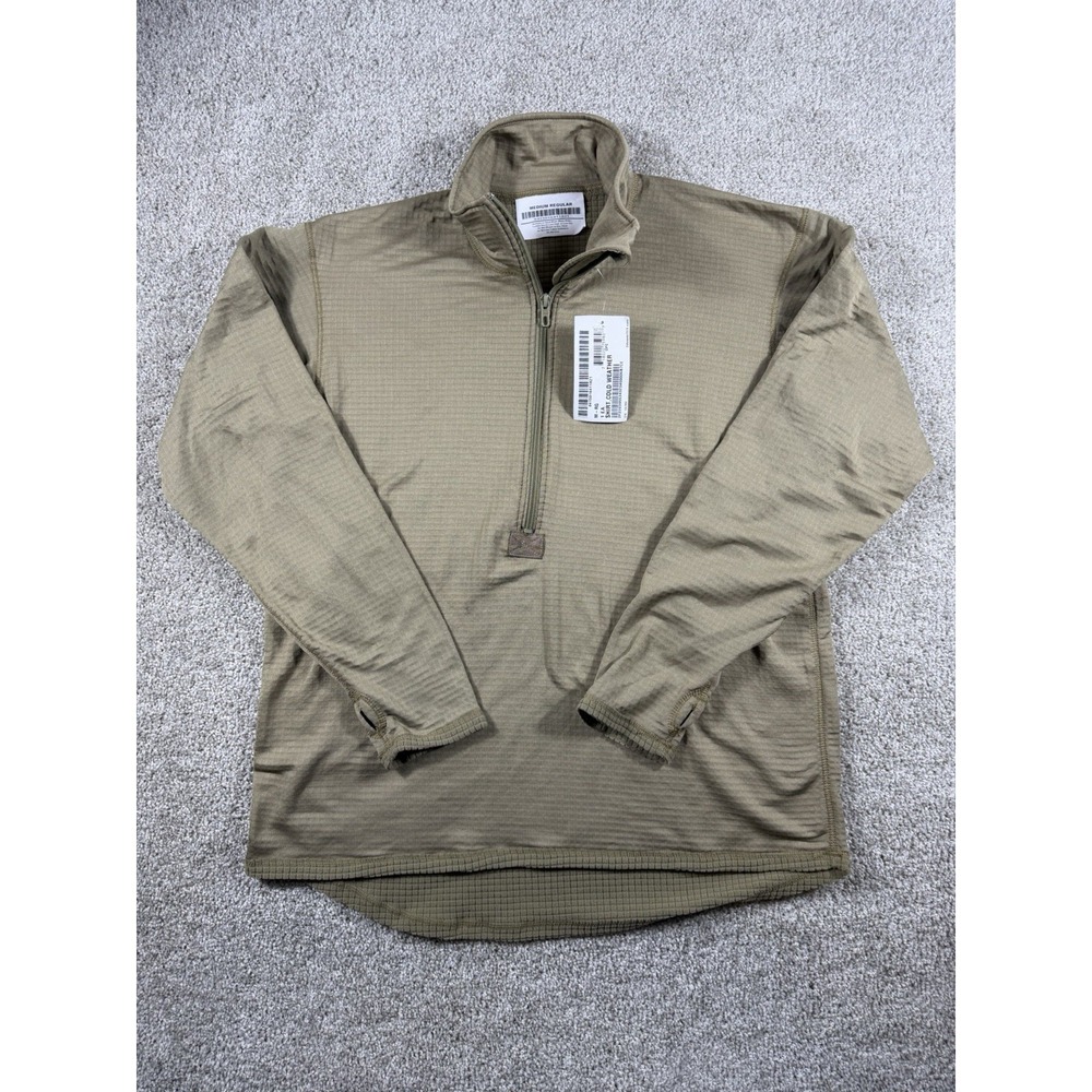 USGI ECWCS Gen III Level 2 Midweight Shirt‎ Medium Regular Coyote Tan NWT